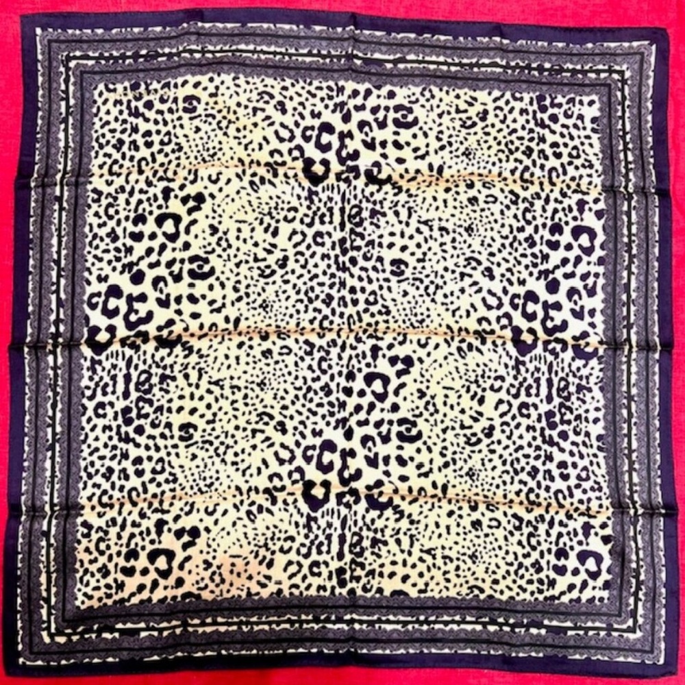 NWOT Givenchy Scarf Leopard Print